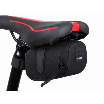 Sakwa rowerowa pod siodło z mocowaniem na rzepy